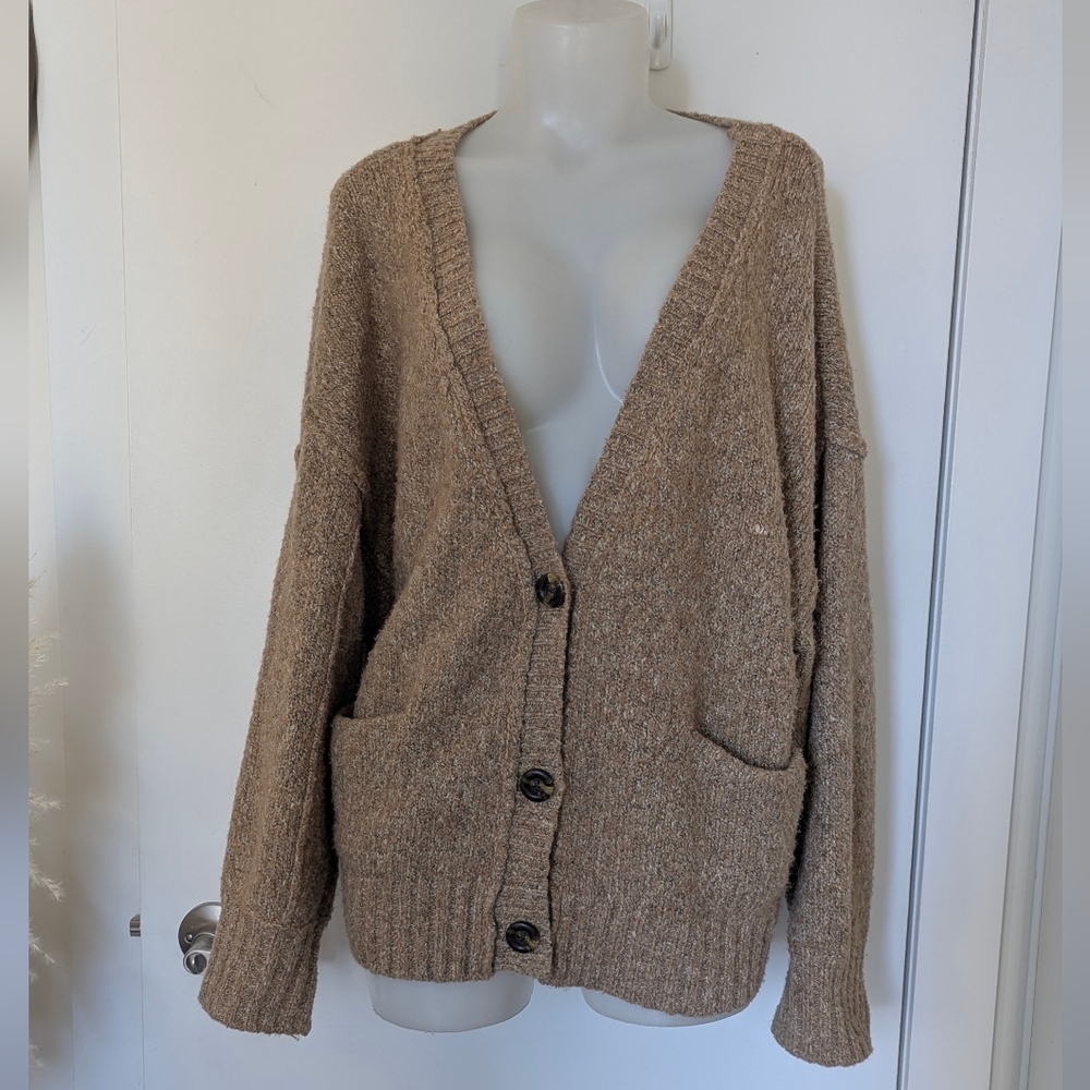 William Rast Tan Cardigan